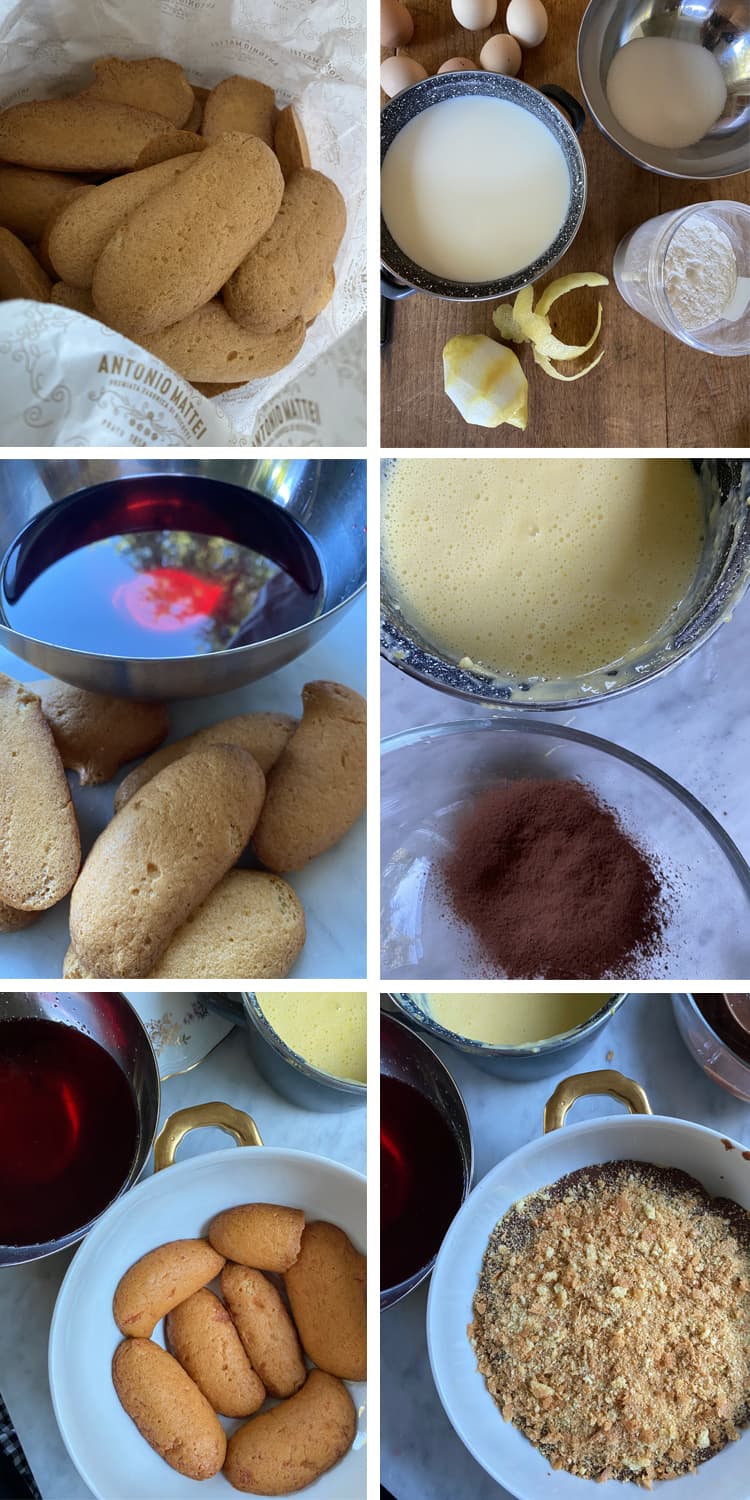 Zuppa Inglese con Savoiardi Antonio Mattei
