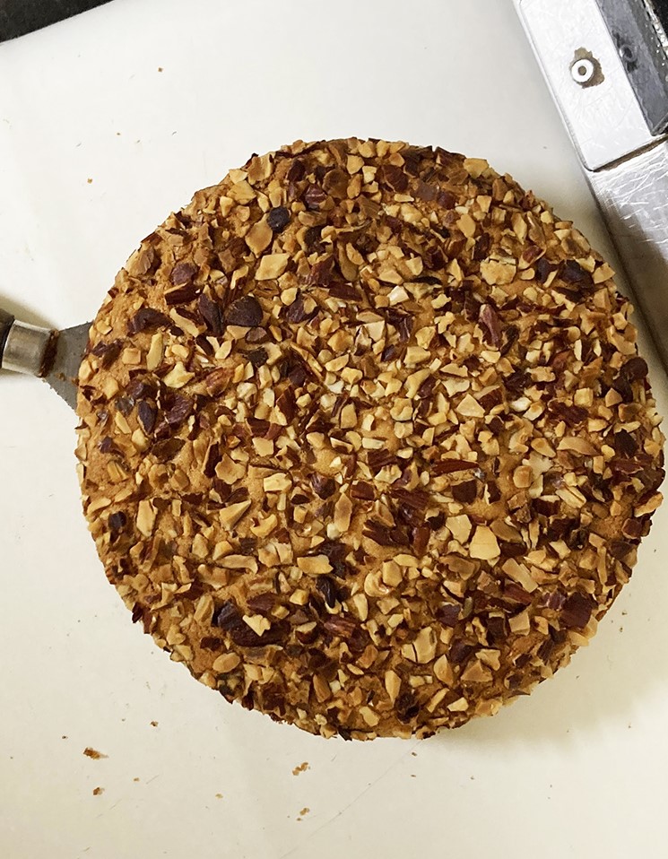 Torta Mantovana appena sfornata